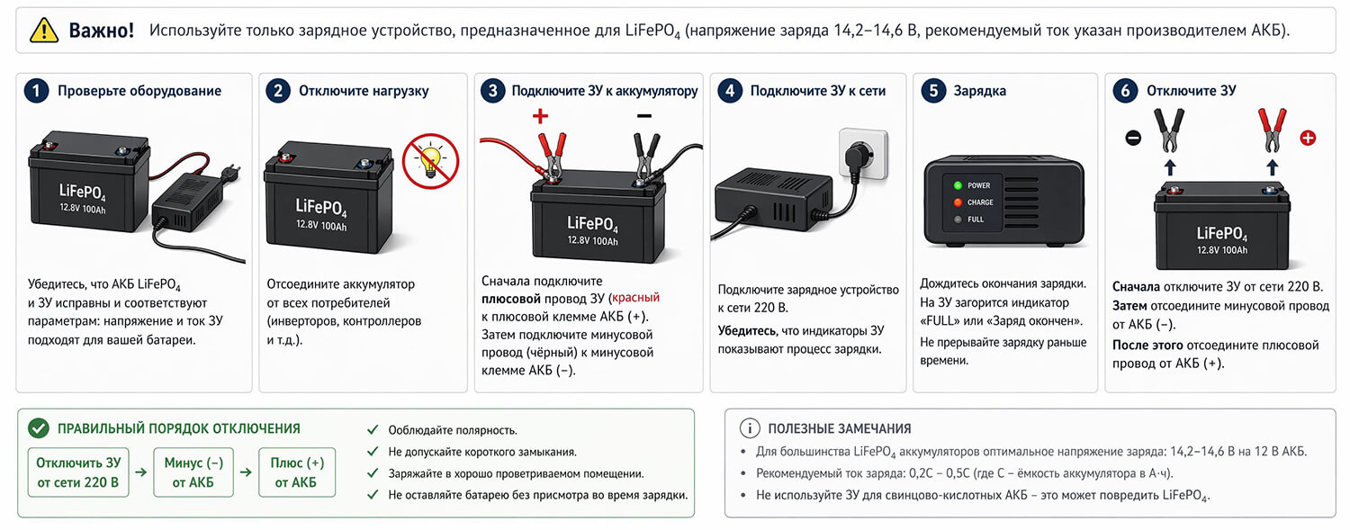Как правильно подключать ЗУ: пошаговый алгоритм